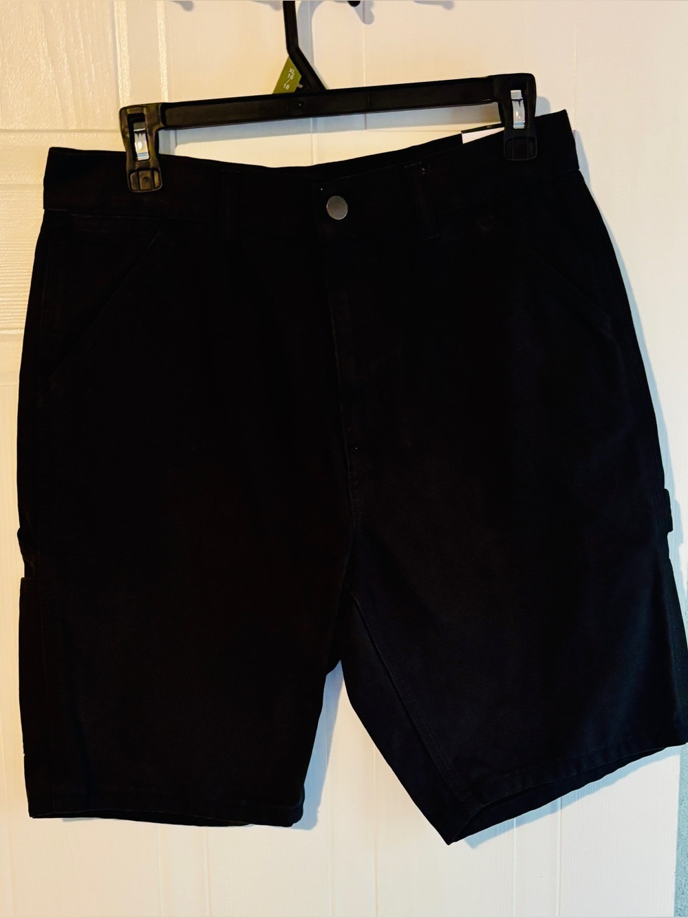 NWT No Boundaries Black Carpenter Shorts Size 28 Workwear Utility